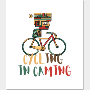 Cycling incaming time Posters and Art